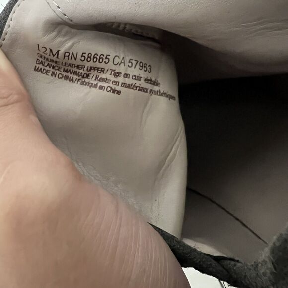 Hinge Ankle Boots Size 12 M Gray Booties Block Heel 58665 Boho Western Minimal - Picture 6 of 9